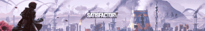 Satisfactory: Satisfactory Dedicated Server Banner